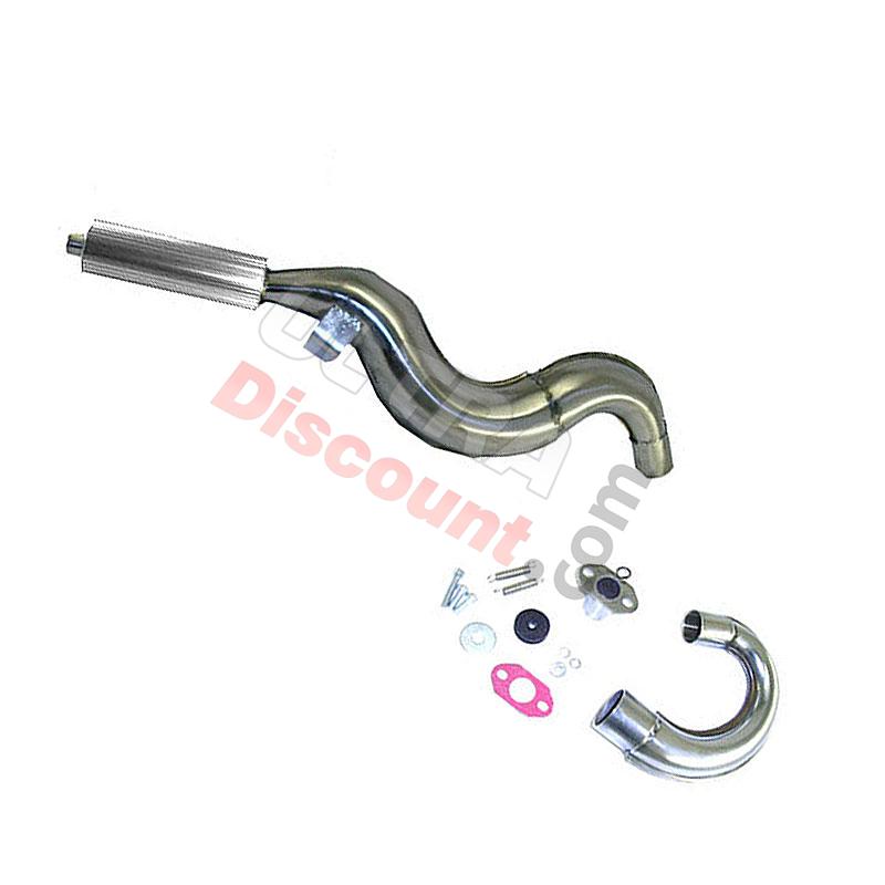 Tubo de escape Racing R1 de mini quads (ALU), Recambios para mini quads