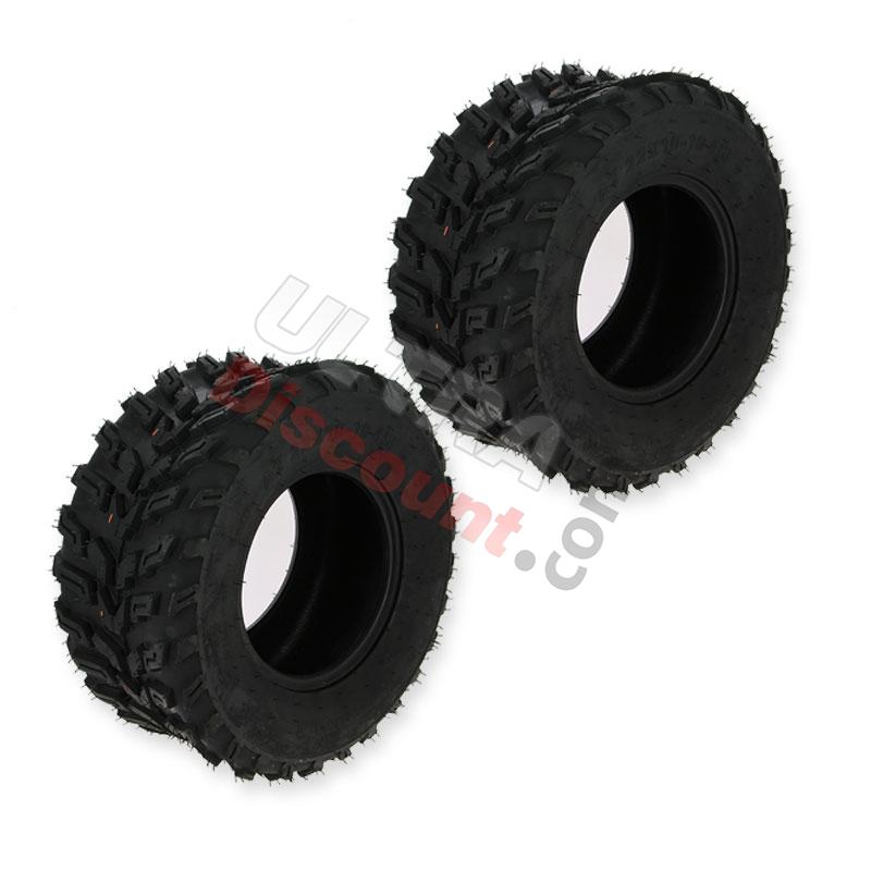2x Neumáticos traseros Shineray 350cc ST-E (AT22x10.00-10), Piezas Quad Shineray 350cc 2x Neumáticos traseros Shineray 350cc ST-E (AT22x10.00-10), Piezas Quad Shineray 350cc