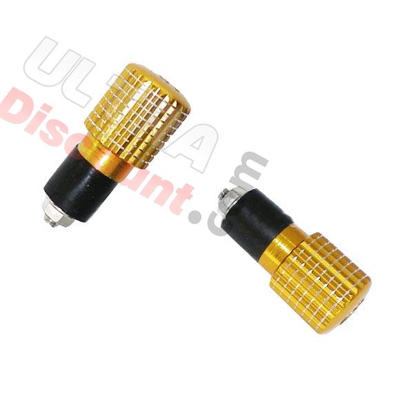 Tapón protección de manillar ORO (tipo 6), Recambios Baotian BT49QT-12
