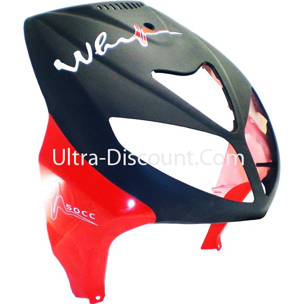 Carenado frontal ROJO para Scooter Viper R1 , Piezas de scooter chino