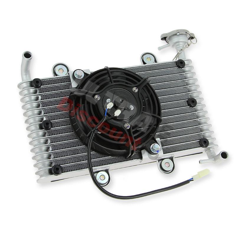 Radiador Quad Bashan 200cc (BS200S-7), Piezas quad Bashan 200cc BS200S7