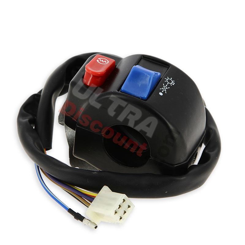 Piña derecha para scooter Baotian BT49QT-9 (tipo 2) , Recambios Baotian BT49QT-9