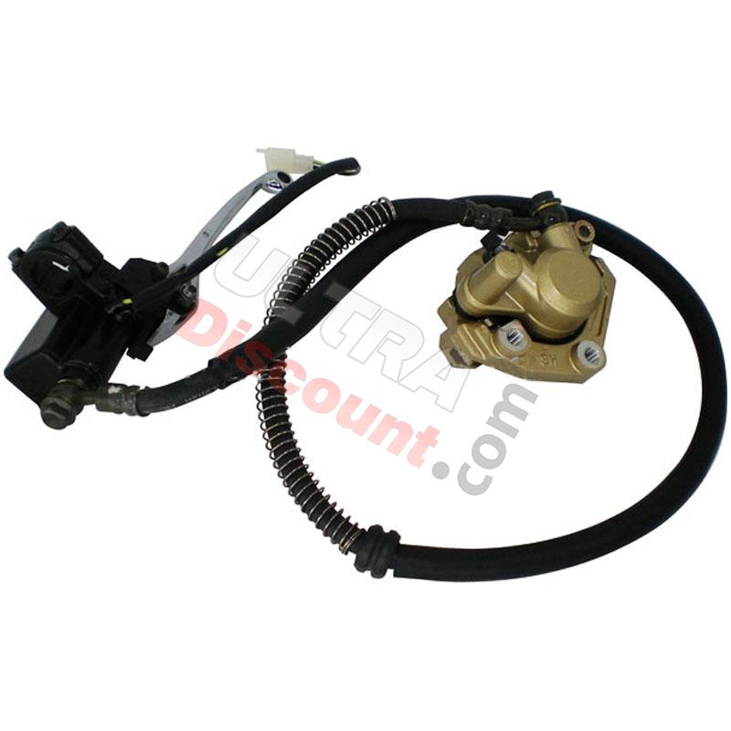 Freno delantero completo para scooter Baotian BT49QT-9, Recambios Baotian BT49QT-9