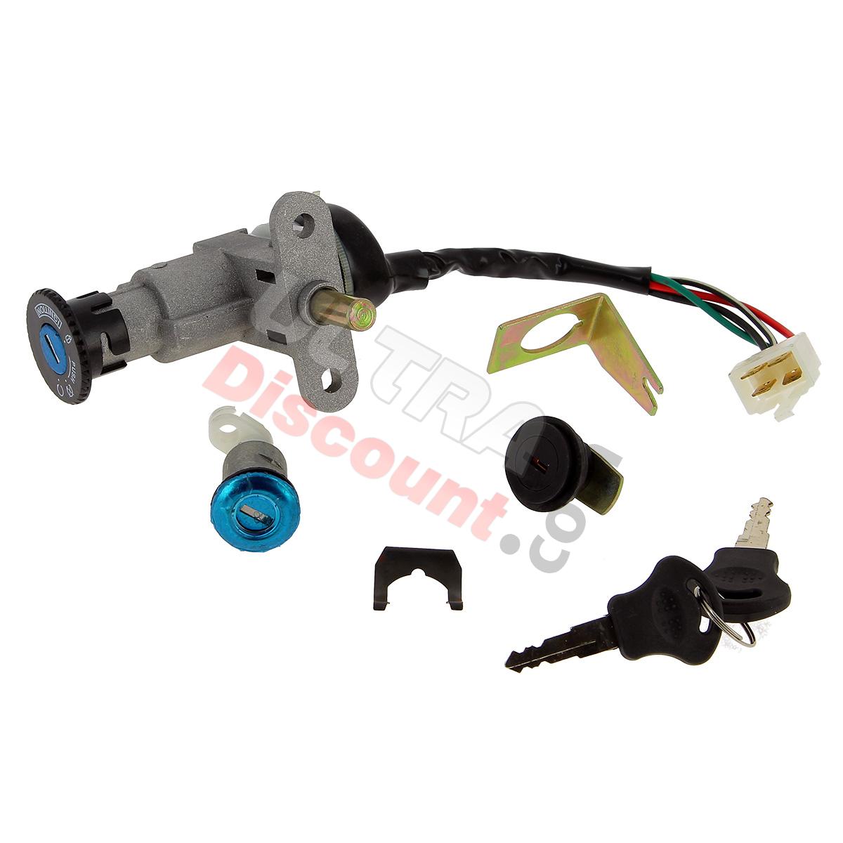 Clausor completo para scooter Baotian BT49QT-9 (Tipo 1), Recambios Baotian BT49QT-9