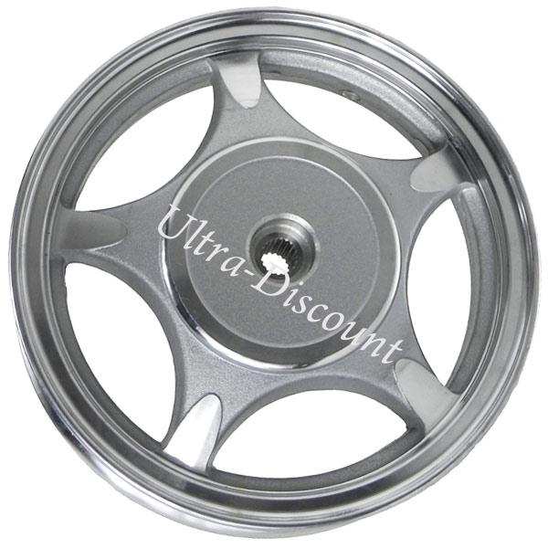 Llanta Alu trasera para scooter Baotian BT49QT-9, Recambios Baotian BT49QT-9