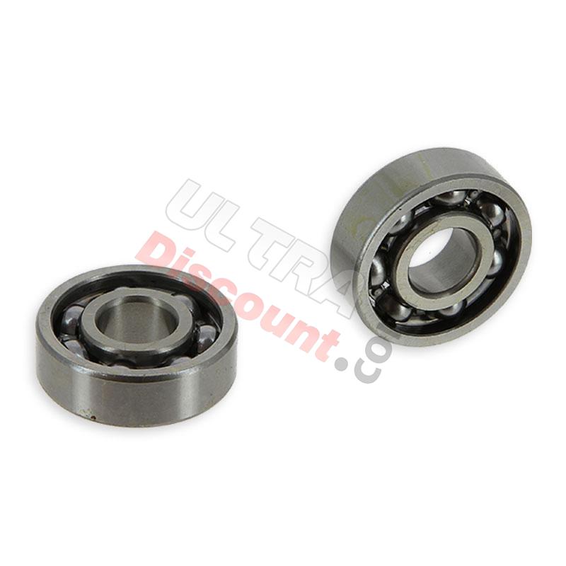 Par de rodamientos de rueda para Baotian 50cc BT49QT-9 (6201), Recambios Baotian BT49QT-9
