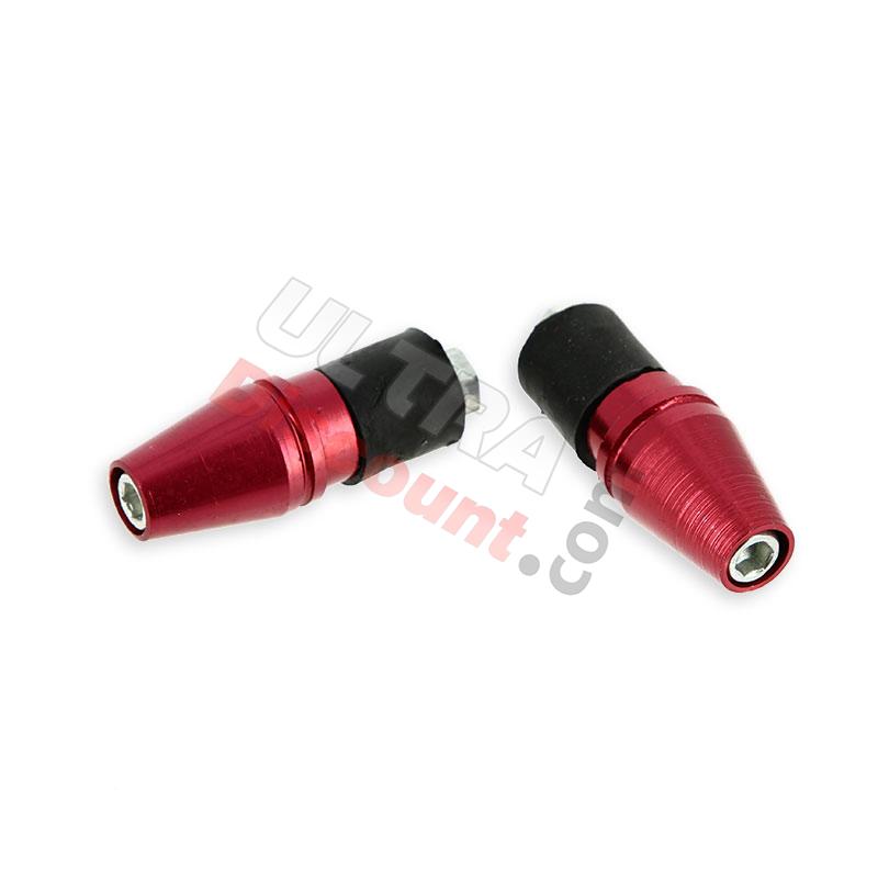 Tapón protector de manillar Rojo (tipo 5), Recambios Baotian BT49QT-9