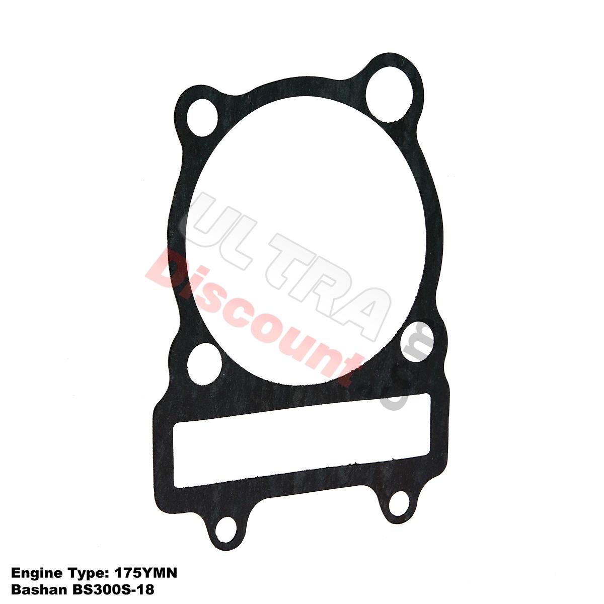 Junta de cilindro para quad Bashan 300cc (BS300S-18), Recambios Bashan 300cc BS300S18