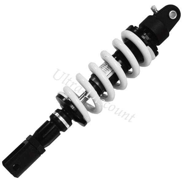 Amortiguador Pit bikes (modelo 6) 355mm-12 (blanco), Recambios para Pit Bike