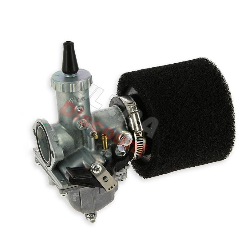 Kit de carburador Mikuni de 30mm para Pit Bikes + Filtro Negro, Recambios para Pit Bike
