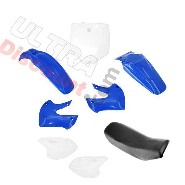 Carenado Pit Bikes 125cc a 250cc + sillín (AZUL), Recambios para Pit Bike Carenado Pit Bikes 125cc a 250cc + sillín (AZUL), Recambios para Pit Bike