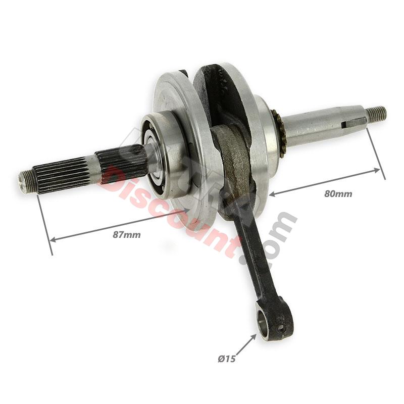 Cigüeñal de Pit Bike 125cc motor 1P54FMI, Recambios para Pit Bike Cigüeñal de Pit Bike 125cc motor 1P54FMI, Recambios para Pit Bike