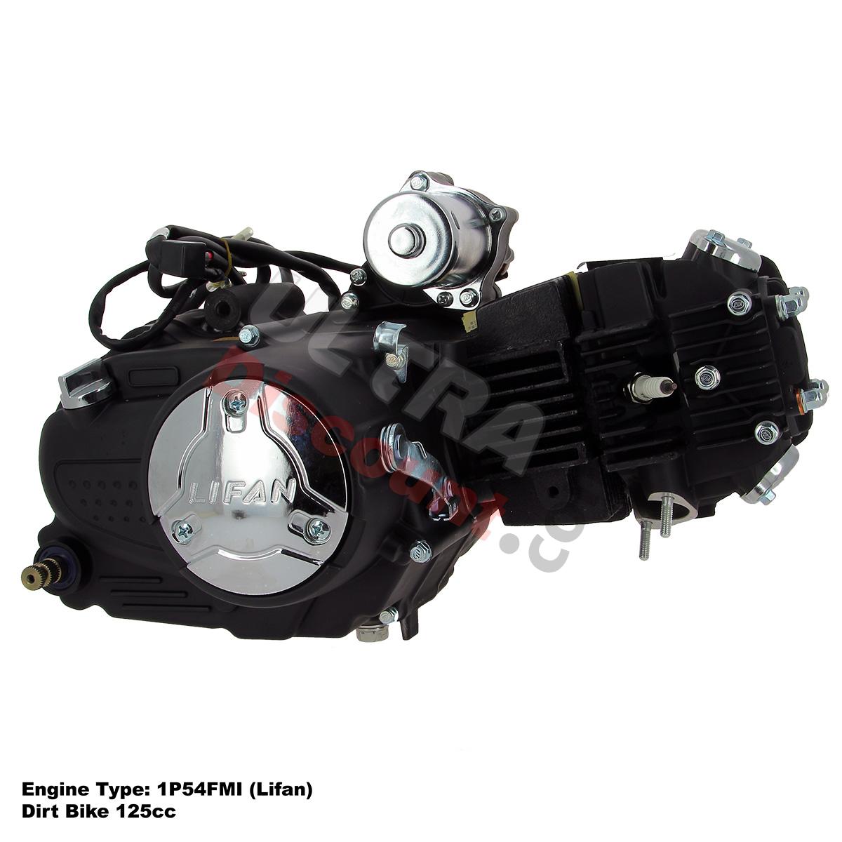 Motor 125cc Pit bike Lifan 1P54FMI, Recambios para Pit Bike