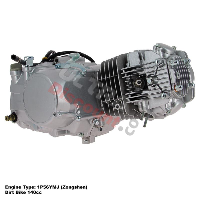 Motor Pit bike Zongshen 140cc 1P56YMJ, Recambios para Pit Bike Motor Pit bike Zongshen 140cc 1P56YMJ, Recambios para Pit Bike