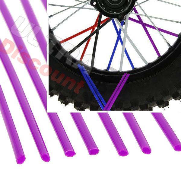Cobertura de radios per dirt bike (12) - VIOLETA, Recambios para Pit Bike Cobertura de radios per dirt bike (12) - VIOLETA, Recambios para Pit Bike