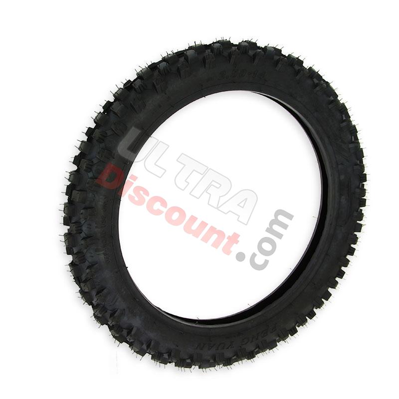 Neumático de Pit Bike (tamaño: 2.5 x 10'') Tacos de 12mm, Recambios para Pit Bike