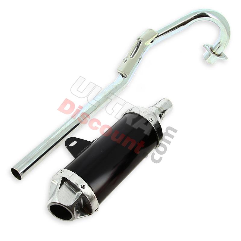 Tubo de escape UD Racing Inox para Pit Bikes, Recambios para Pit Bike
