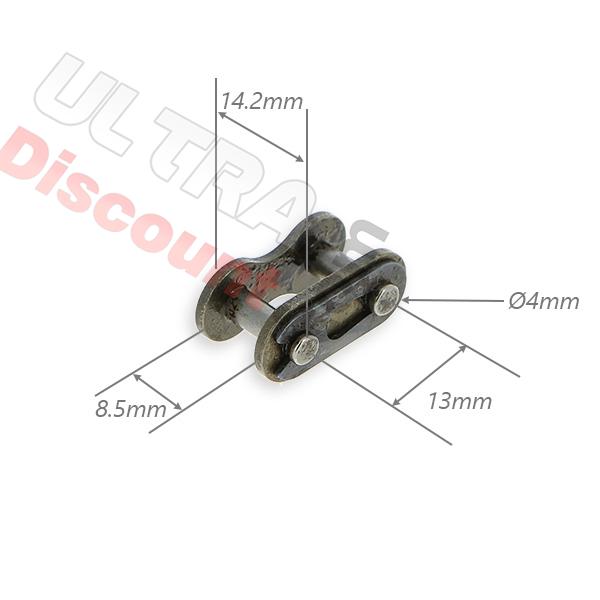 Eslabón rápido Pit Bike (Paso: 420, 13 mm), Recambios para Pit Bike