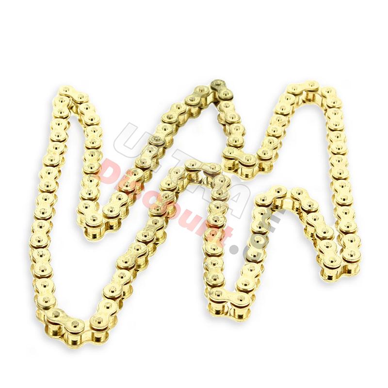 Cadena para Pit Bikes ORO (55 eslabones: 420H), Recambios para Pit Bike