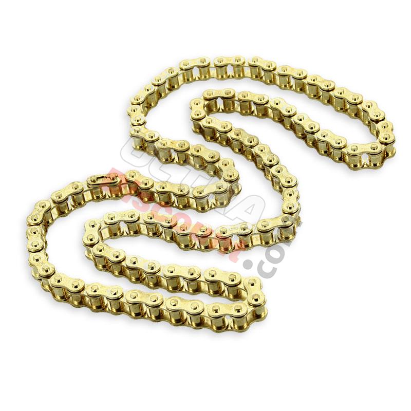 Cadena para Pit Bikes ORO (56 eslabones: 420H), Recambios para Pit Bike