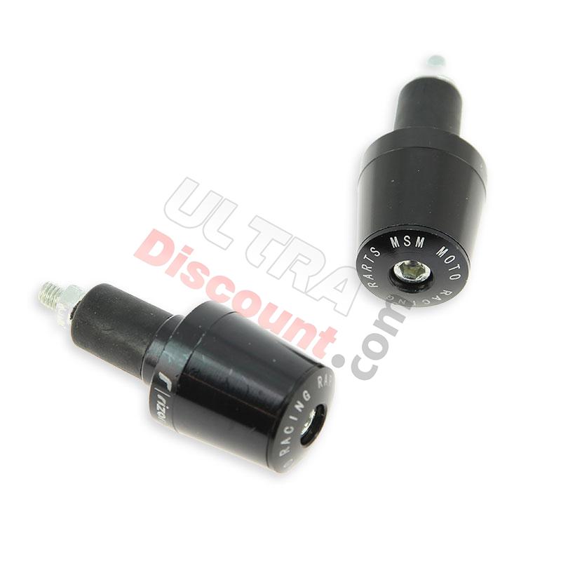Tapón protección de manillar negro (tipo 7) por Bashan 250cc BS250S11, Piezas Bashan 250cc BS250S11