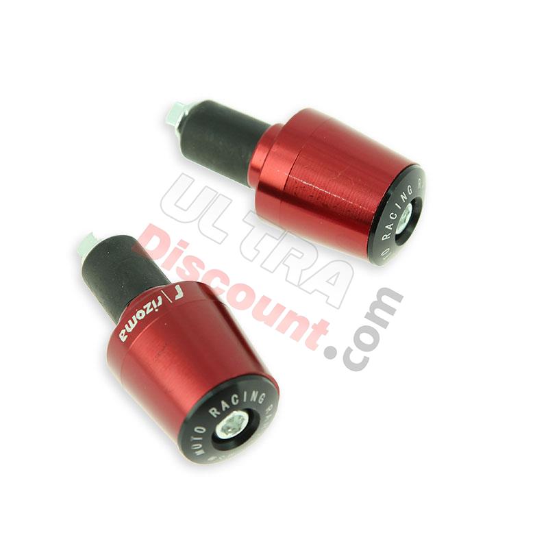 Tapón protección de manillar rojo (tipo 7) por Supermotard, Piezas minimoto Supermoto