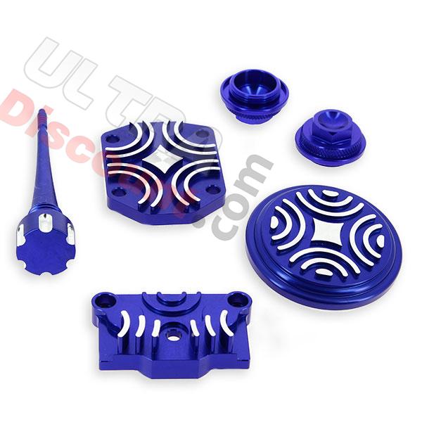 Kit de decoración Tuning para motor de Pit Bike (AZUL tipo 1), Recambios para Pit Bike