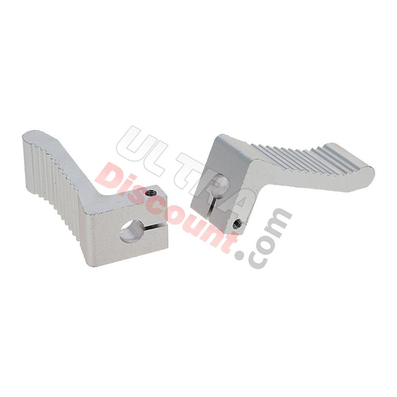Estribos en aluminio ALUMINIO, Recambios minimotos
