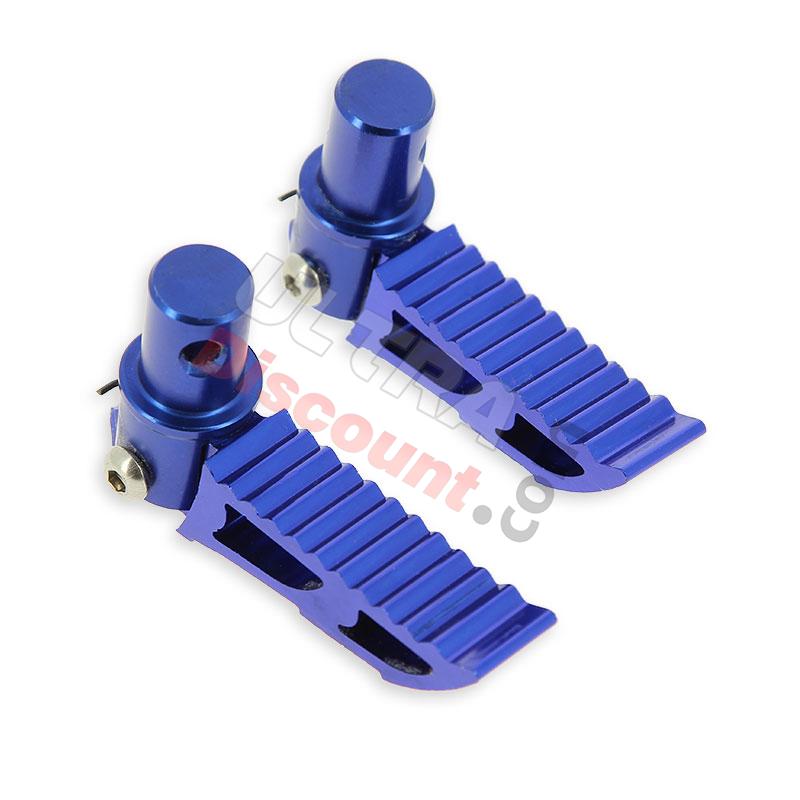 Estribos en azul tuning type3 por Pocket Bike, Recambios minimotos