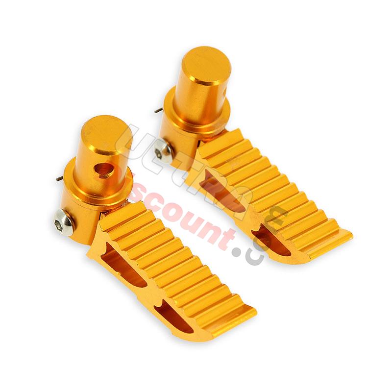 Estribos en dorado tuning type3 por Pocket Bike, Recambios minimotos