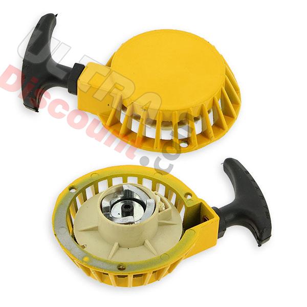 Tirador en aluminio amarillo (tipo B), Recambios para mini quads
