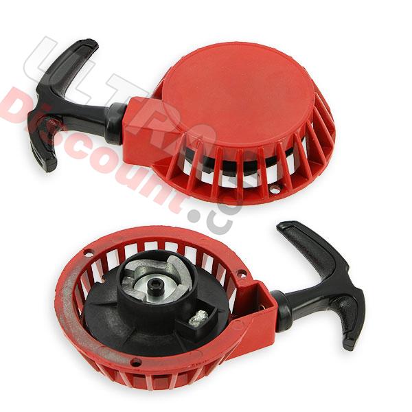 Tirador en aluminio rojo tipo B, Recambio Pocket réplica R1