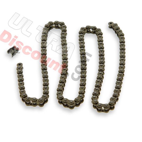 Cadena de 64 eslabones REFORZADOS paso pequeño, Recambios para mini quads