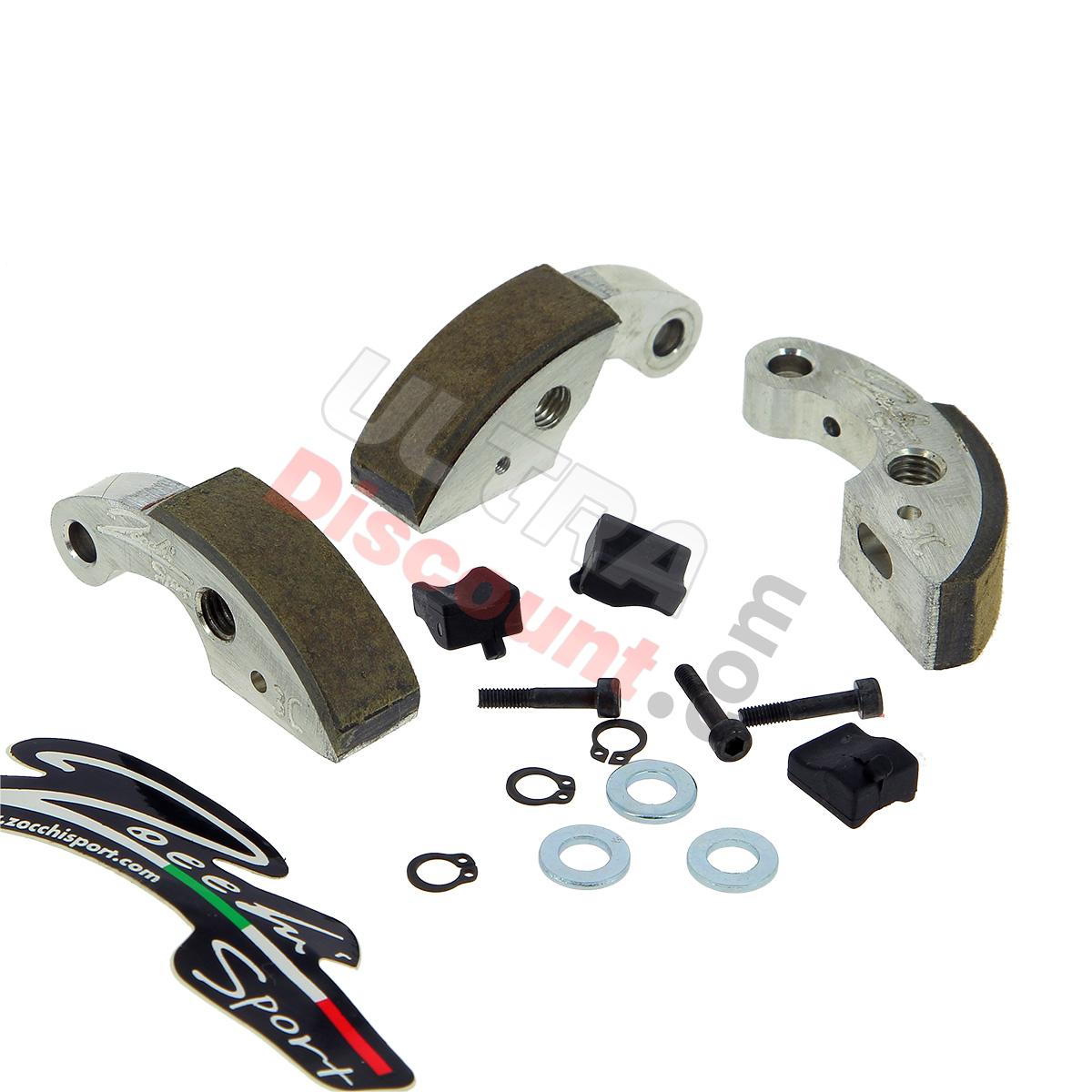 Zapatas de carbono Zocchi para embrague de 3 tomas, Recambios Polini 911 GP3