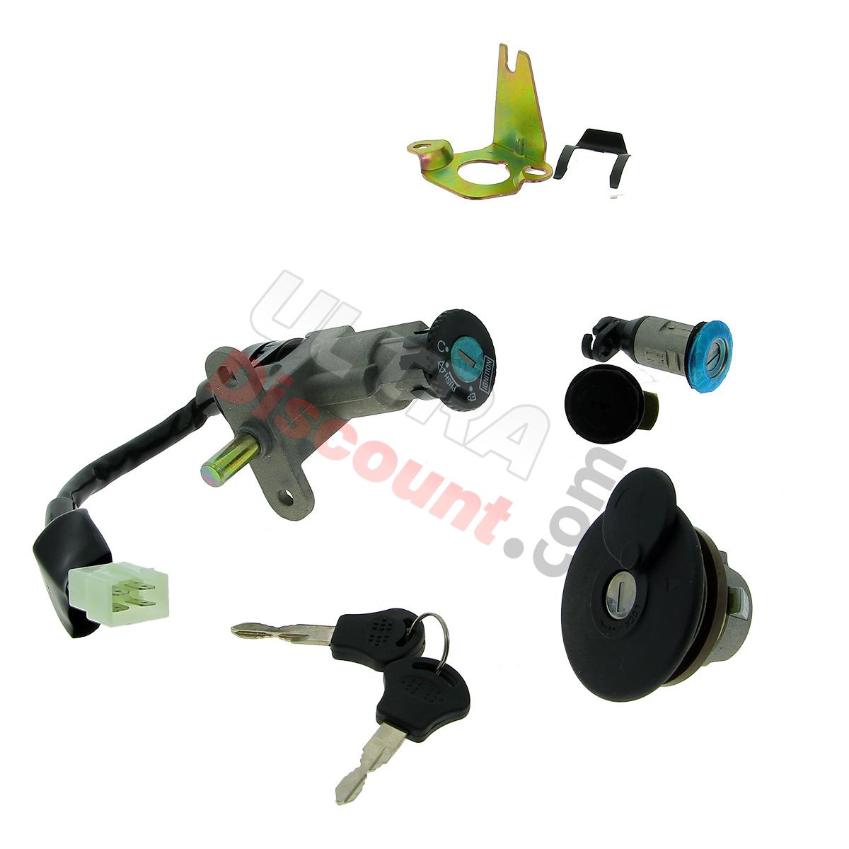 Clausor completo para scooter 50cc YY50QT-28A, Recambios Scooter Jonway