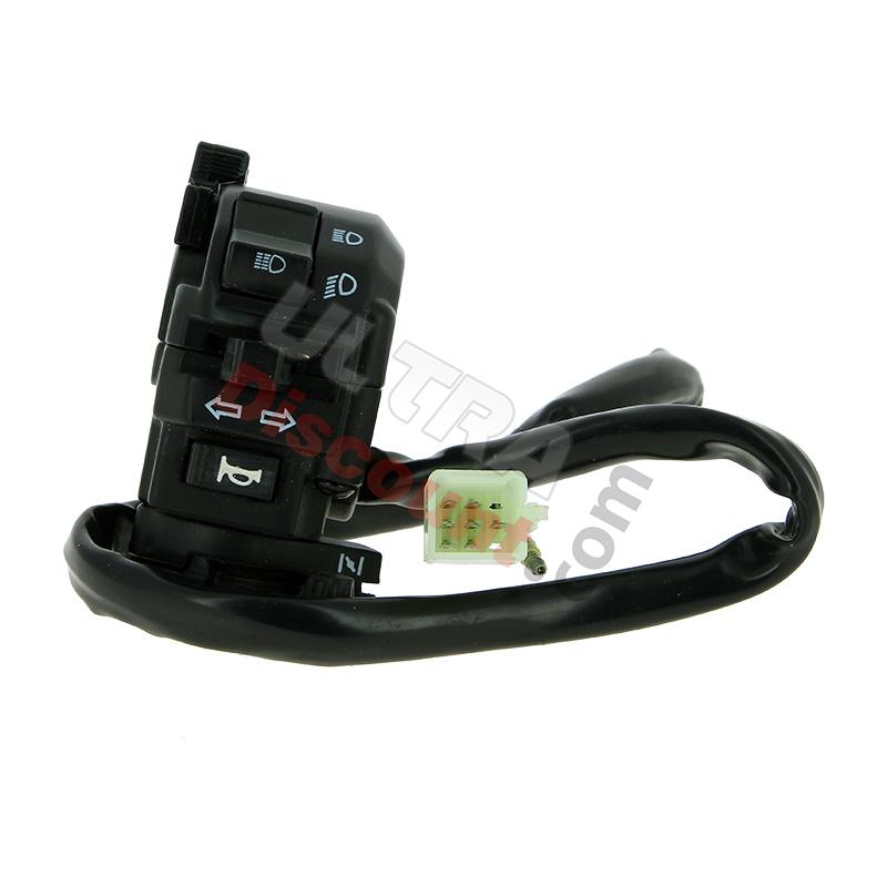 Piña izquierda para Quad Shineray 250cc ST-9E - Negro, Piezas Shineray 250cc STIXE ST9E