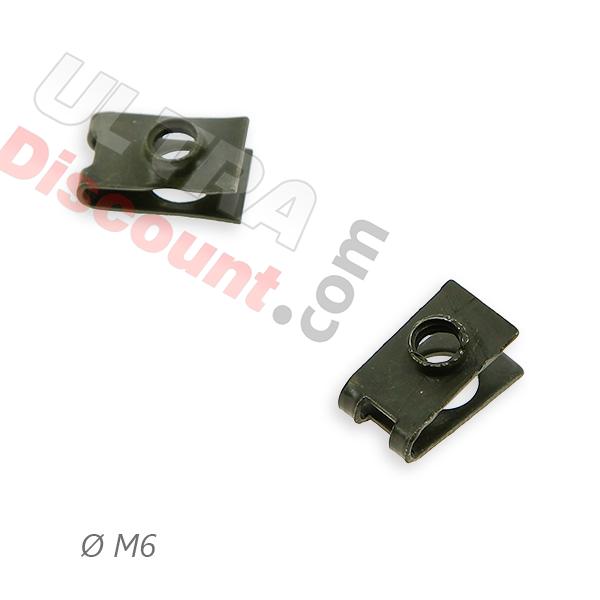 2 tuercas de velocidad para carenado M6 para quad Bashan 200cc BS200S7, Piezas quad Bashan 200cc BS200S7