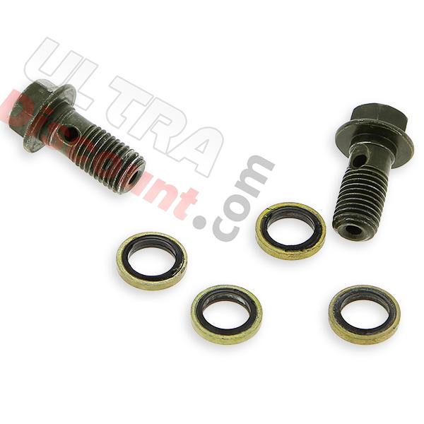 2 x tornillo M12 banjo y arandela circuito de freno para Recambios para Pit Bike, Recambios para Pit Bike