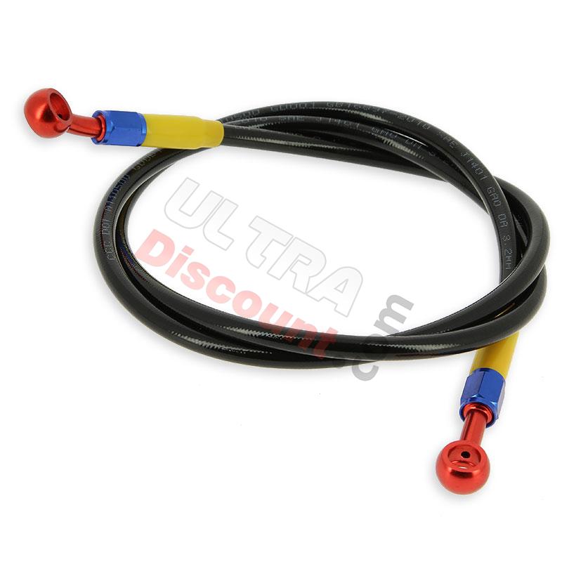 manguera de freno de Dirt Bike 120cm (Negro), Recambios para Pit Bike