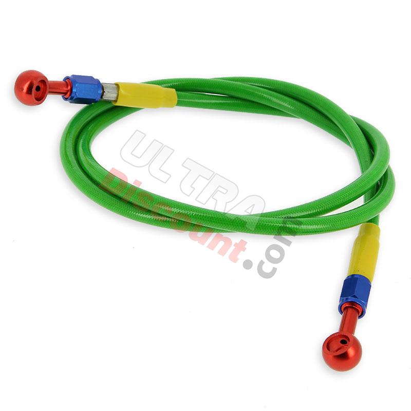 manguera de freno de Dirt Bike 120cm (Verde), Recambios para Pit Bike