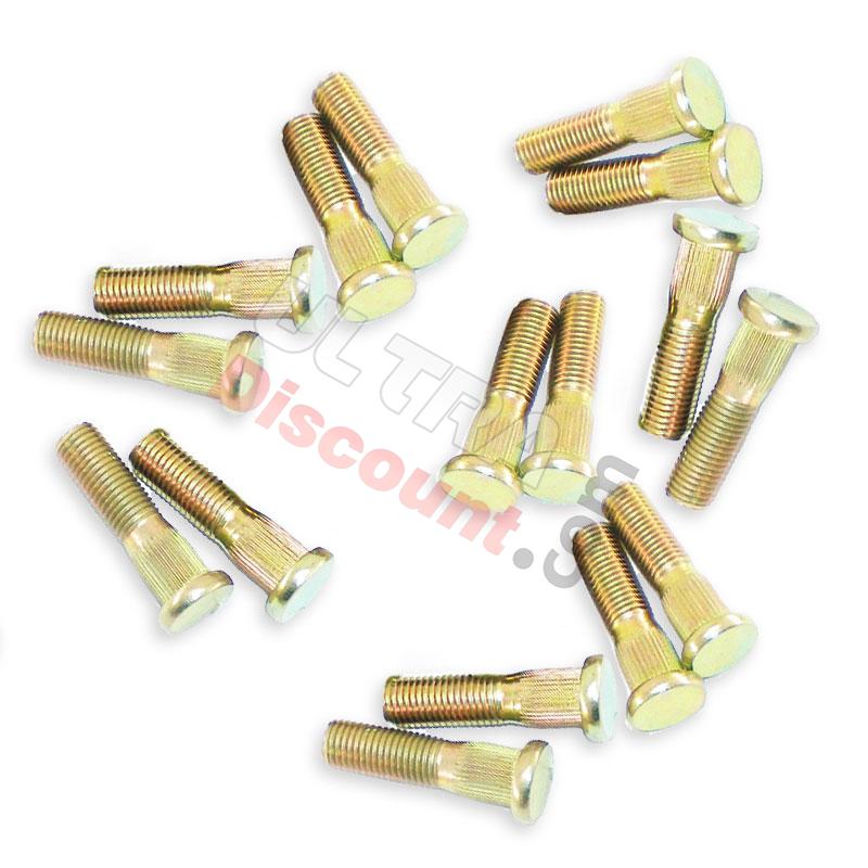 Pernos x 16 de rueda para quad 250cc STXE, Piezas Shineray 250 STXE