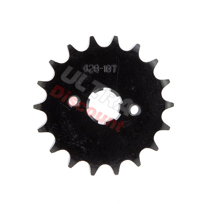 Piñón de 18 dientes para quad Shineray 250cc STXE, Piezas Shineray 250 STXE