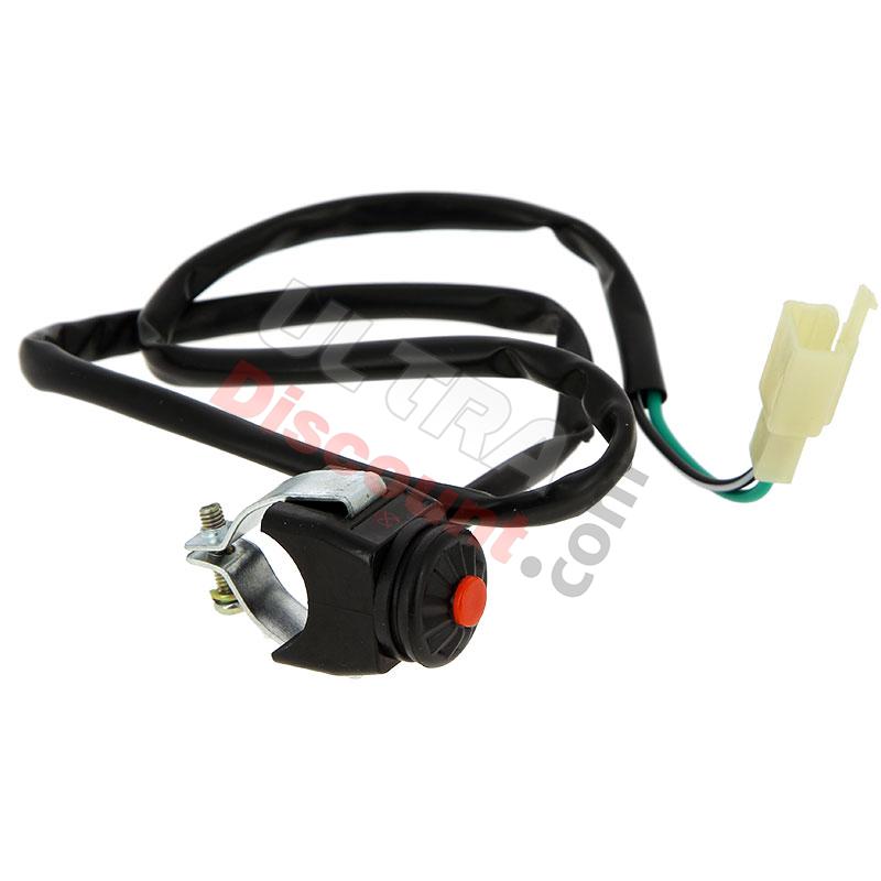 Interruptor de stop-arranque de Calidad para minimoto Nitro, Recambios Moto Nitro