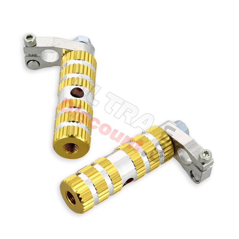 Estribos en aluminio TAF02 ORO, Piezas Pocket Blata MT4 Estribos en aluminio TAF02 ORO, Piezas Pocket Blata MT4