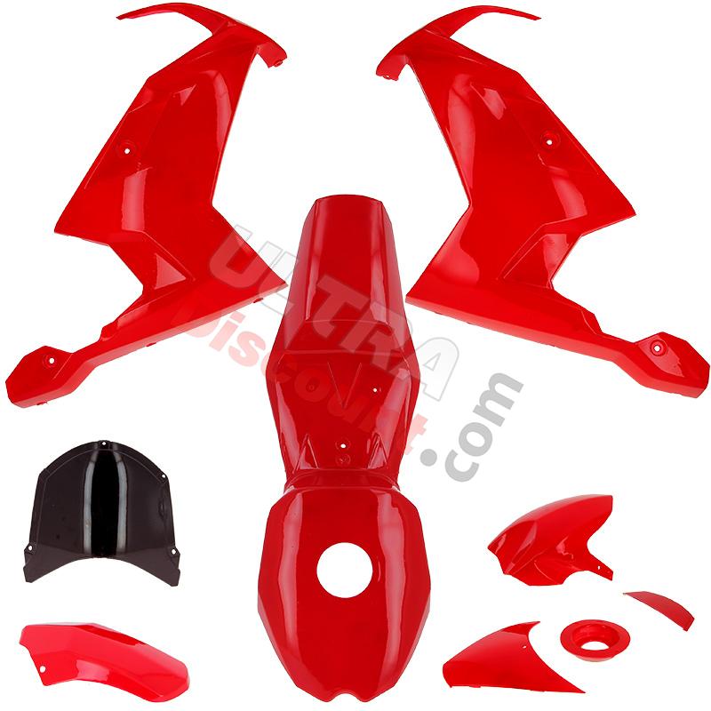 Carenado para  MT4 ROJO, Piezas Pocket Blata MT4