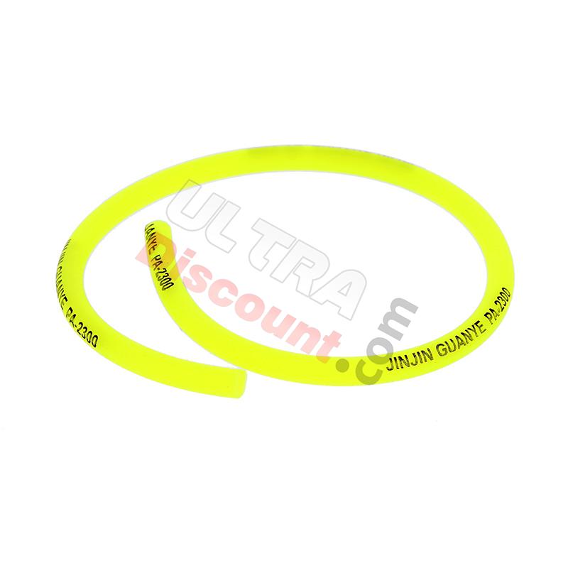 Macarrón de entrada de gasolina amarillo fluo 5mm, Recambios Shineray 150 STE