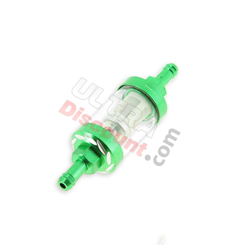 Filtro de gasolina desmontable de ALTA CALIDAD (tipo 4 Verde) por Racing pocket ZPF, Recambios minis Racing ZPF