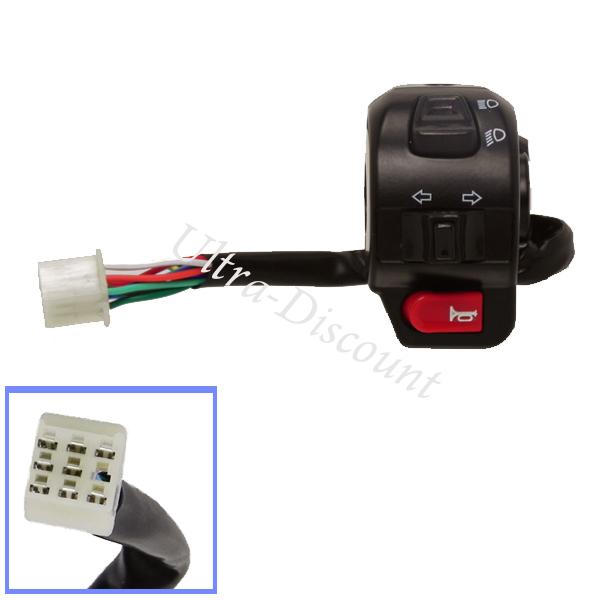 Piña izq. para scooter Baotian BT49QT-11 (tipo 1) , Recambios Baotian BT49QT-11 Piña izq. para scooter Baotian BT49QT-11 (tipo 1) , Recambios Baotian BT49QT-11