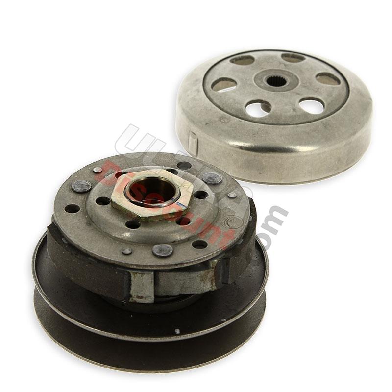 Embrague completo para scooter baotian BT49QT-11, Recambios Baotian BT49QT-11