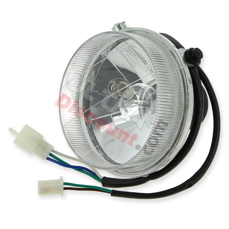 Faro delantero para scooter Baotian BT49QT-11, Recambios Baotian BT49QT-11
